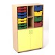 ARMARIOS GAVETEROS CON PUERTAS, MODELO "ESAPG"